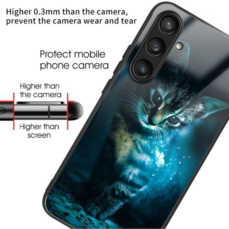 Deksel Samsung Galaxy S25 Plus 5g Katt I Herdet Glass