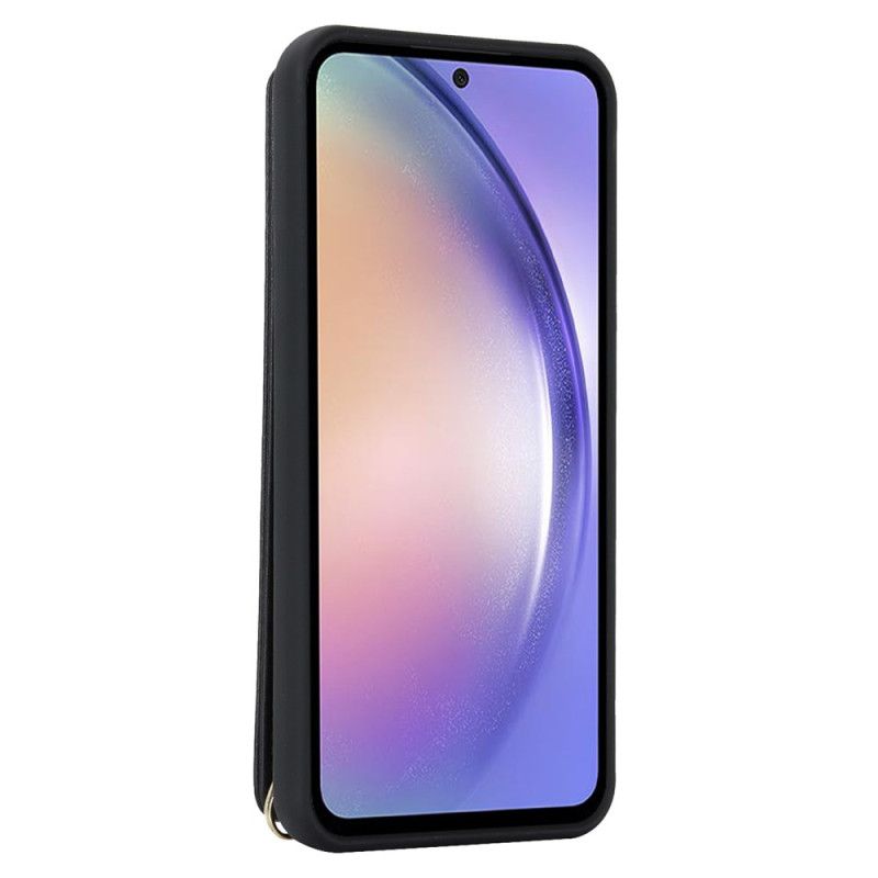 Deksel Samsung Galaxy S25 Plus 5g Kortholder Og Stropp