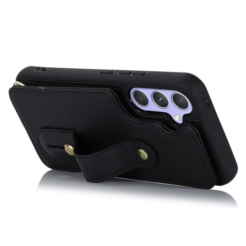 Deksel Samsung Galaxy S25 Plus 5g Kortholder Og Stropp