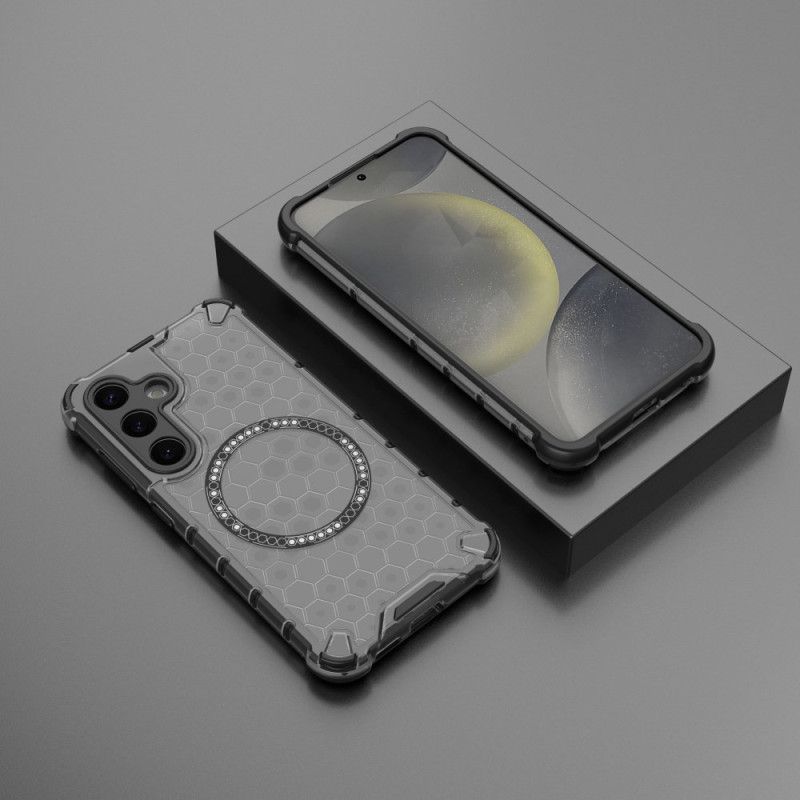 Deksel Samsung Galaxy S25 Plus 5g Magsafe Honeycomb-kompatibel