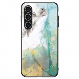 Deksel Samsung Galaxy S25 Plus 5g Marmorert Herdet Glass