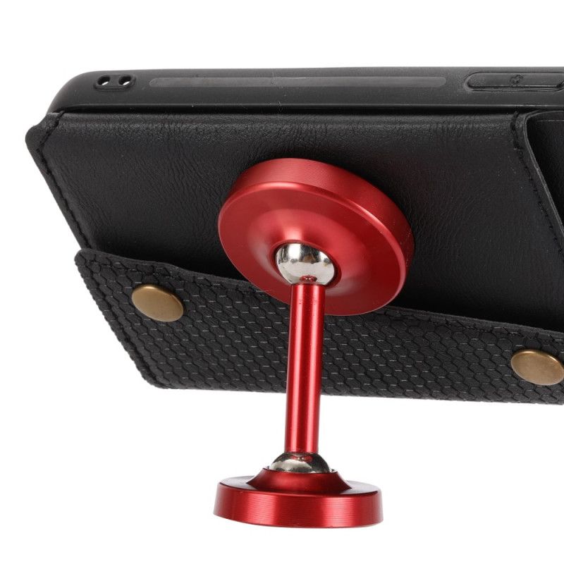 Deksel Samsung Galaxy S25 Plus 5g Mobildeksel Kortholder I Kunstskinn