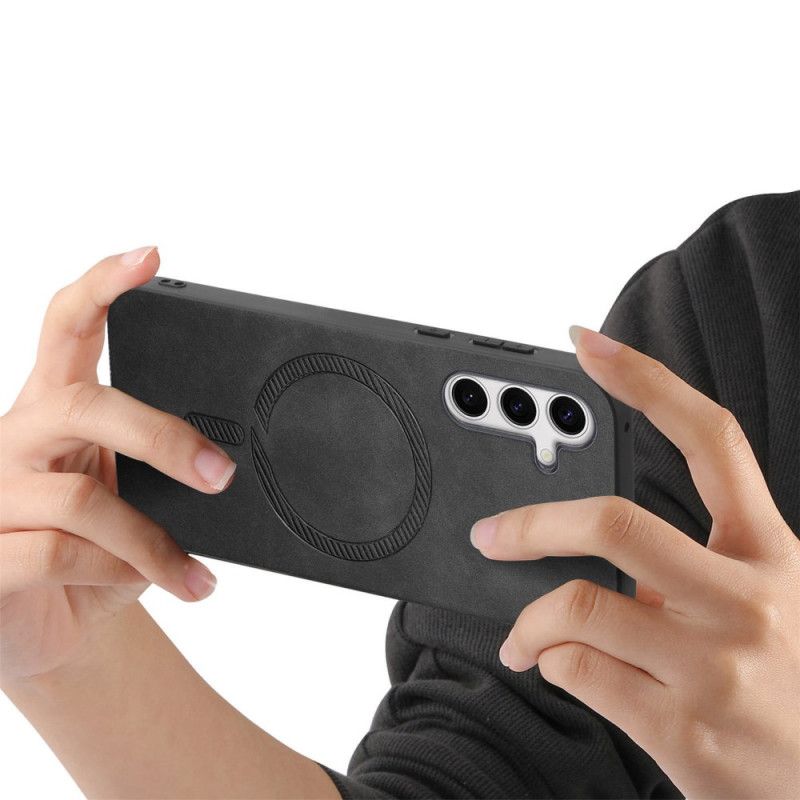 Deksel Samsung Galaxy S25 Plus 5g Mobildeksel Læreffekt Kompatibel Med Magsafe