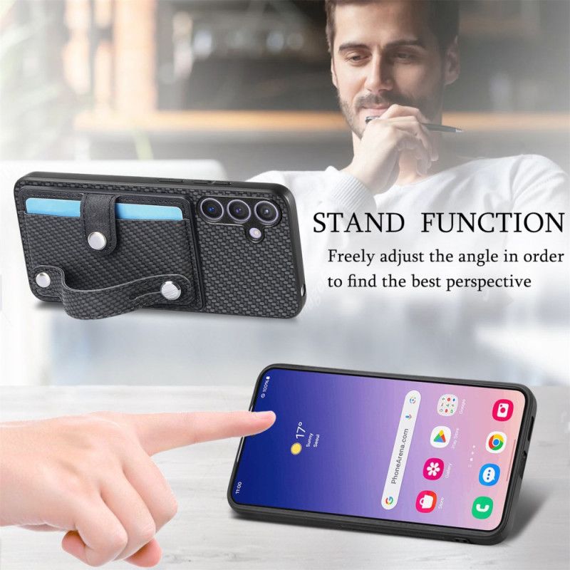 Deksel Samsung Galaxy S25 Plus 5g Mobildeksel Stropp Og Kortholder