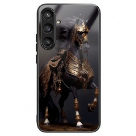 Deksel Samsung Galaxy S25 Plus 5g Veddeløpshest I Herdet Glass