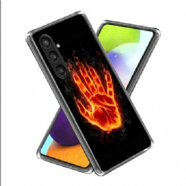 Deksel Til Samsung Galaxy S25 Plus 5g Brennende Hånd