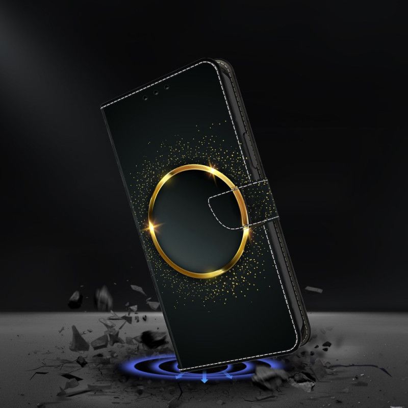 Folio Deksel Samsung Galaxy S25 Plus 5g Gullsirkel