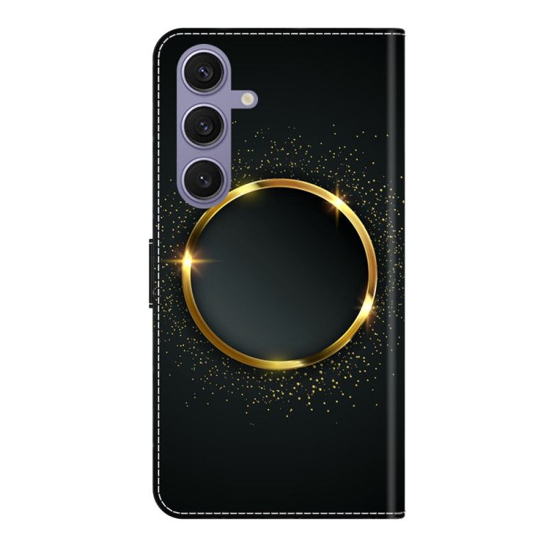 Folio Deksel Samsung Galaxy S25 Plus 5g Gullsirkel