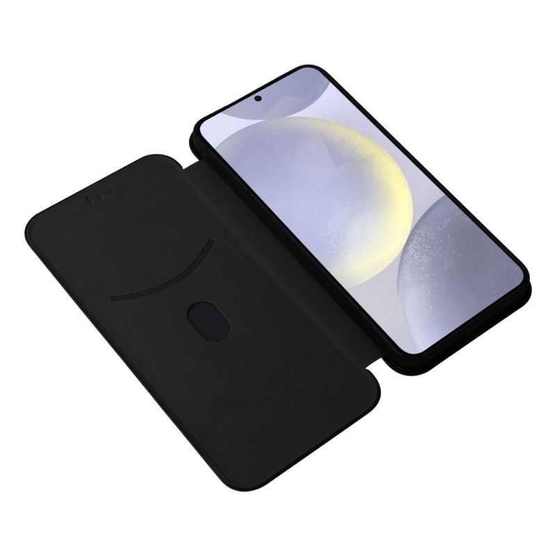 Folio Deksel Samsung Galaxy S25 Plus 5g Karbonfiber