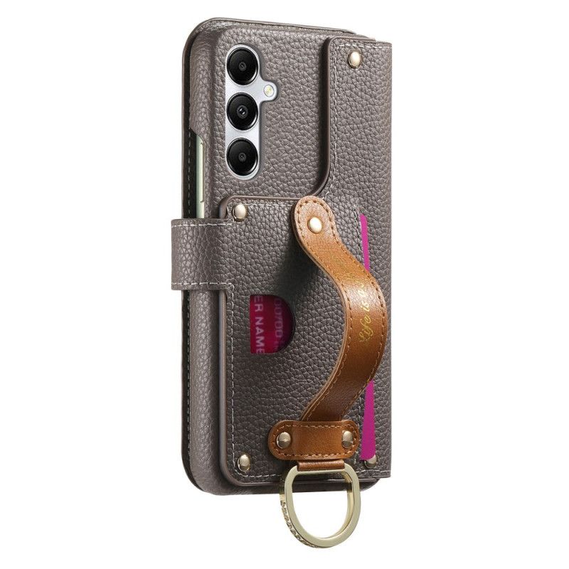 Folio Deksel Samsung Galaxy S25 Plus 5g Lommebok Med Glidelås