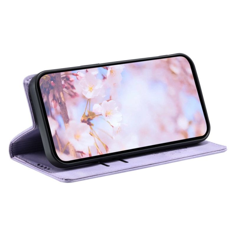 Folio Deksel Samsung Galaxy S25 Plus 5g Mandala-semsket Skinneffekt