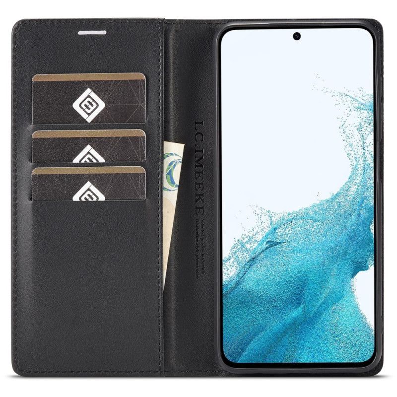 Folio Deksel Samsung Galaxy S25 Plus 5g Rød Linje Lc.imeeke Beskyttelse Deksel