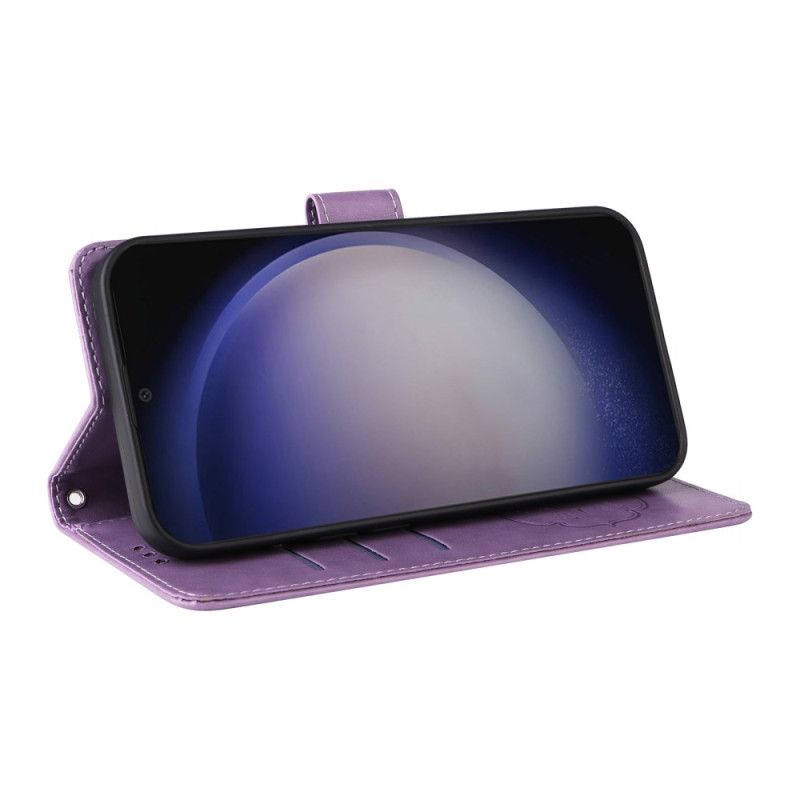 Folio Deksel Samsung Galaxy S25 Plus 5g Små Blomster Beskyttelse Deksel