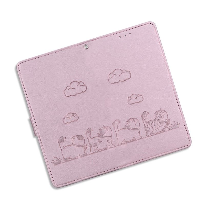 Folio Deksel Til Samsung Galaxy S25 Plus 5g Kattemotivrem