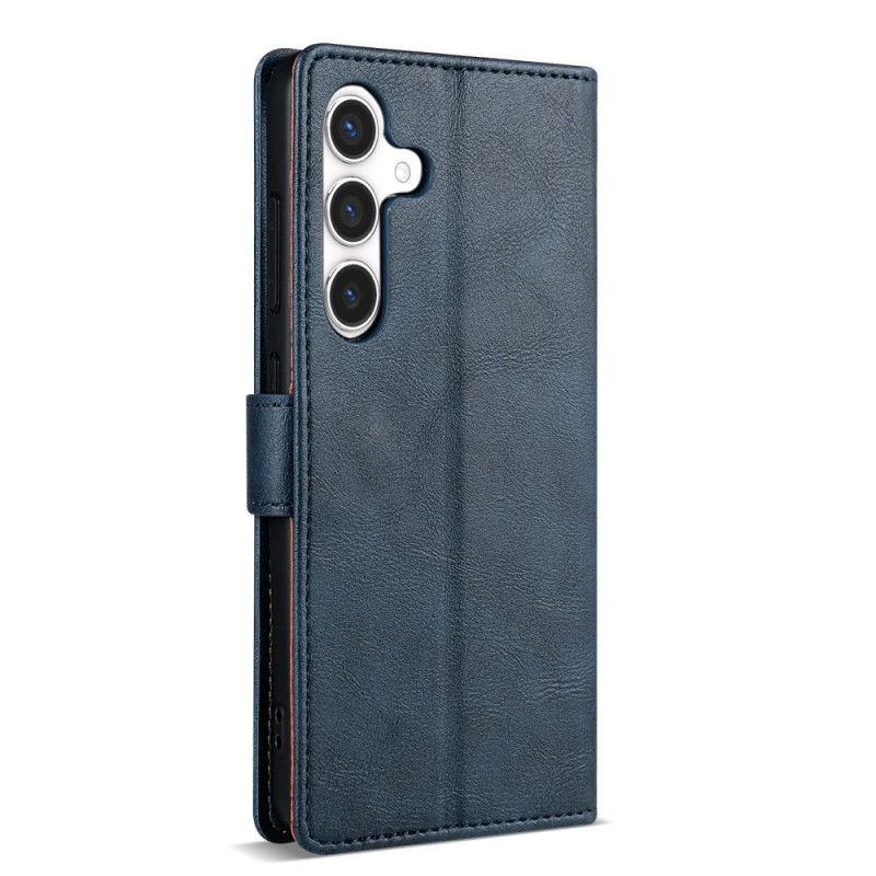 Lærdeksel Folio Deksel Samsung Galaxy S25 Plus 5g Mobildeksel Lc.imeeke