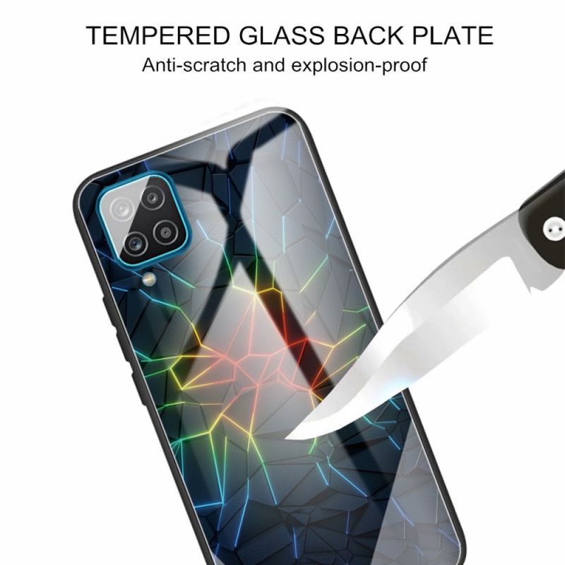 Deksel Til Samsung Galaxy M32 Herdet Glassgeometri