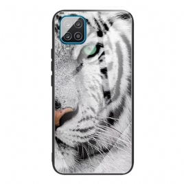 Deksel Til Samsung Galaxy M32 Tiger Herdet Glass