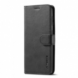 Folio Deksel Til Samsung Galaxy S21 Plus 5G Lc.imeeke Skinneffekt