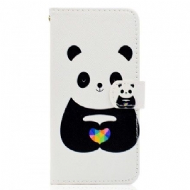 Lærdeksel Til Huawei Y5 2018 Panda Love