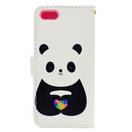 Lærdeksel Til Huawei Y5 2018 Panda Love