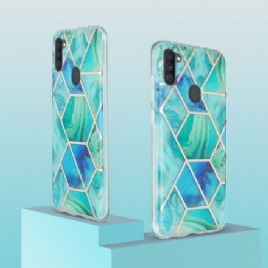 Deksel Til Samsung Galaxy M11 Ultradesign Marmor