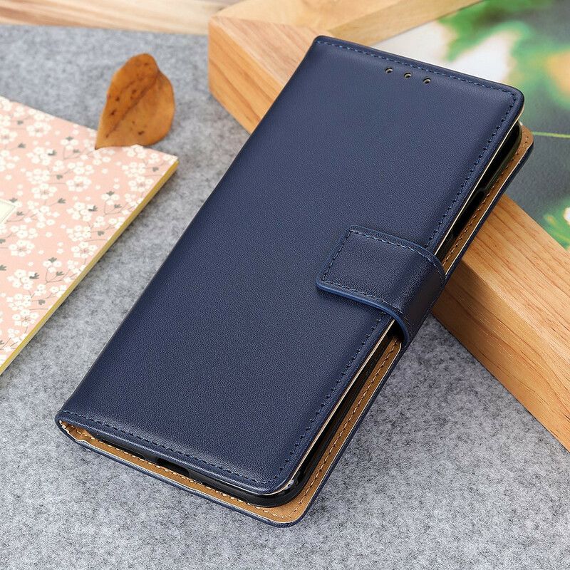 Folio Deksel Til Samsung Galaxy M11 Enkelt Kunstskinn