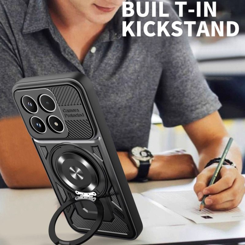 Deksel Til Xiaomi 17 Magnetisk Med Roterende Stativ