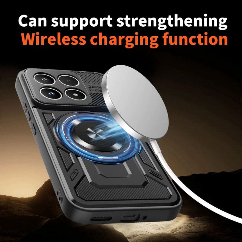 Deksel Til Xiaomi 17 Magnetisk Med Roterende Stativ