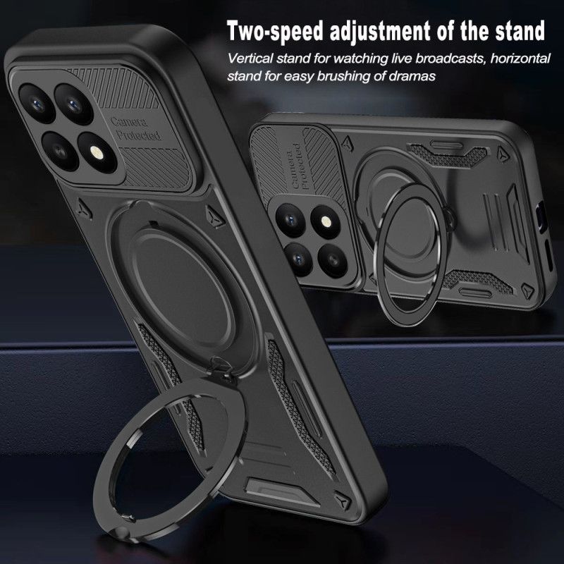 Deksel Xiaomi 17 Magnetisk Med Roterende Støtte Beskyttelse Deksel