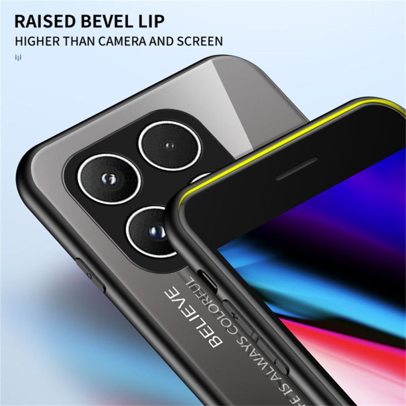 Deksel Xiaomi 17 Mobildeksel Hello I Herdet Glass