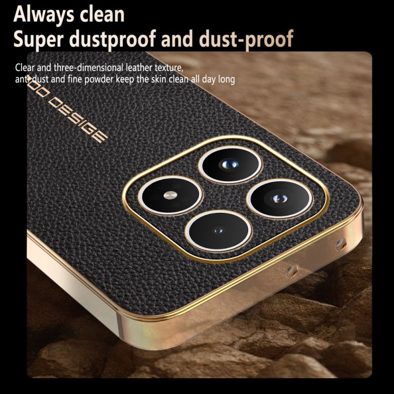 Deksel Xiaomi 17 Mobildeksel Ripebestandig Litchi-tekstur