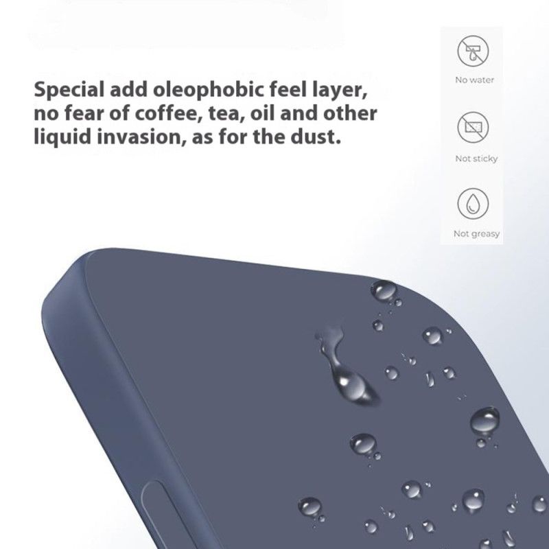 Deksel Xiaomi 17 Rette Silikonkanter