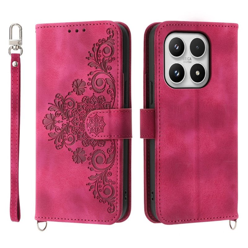 Folio Deksel Til Xiaomi 17 Blonde Semsket Skinn-effekt