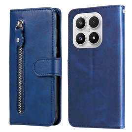 Folio Deksel Til Xiaomi 17 Glidelåslomme