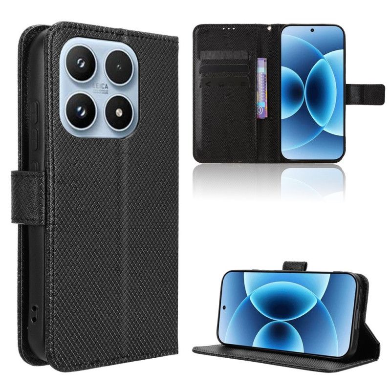 Folio Deksel Til Xiaomi 17 Teksturert Kunstlær