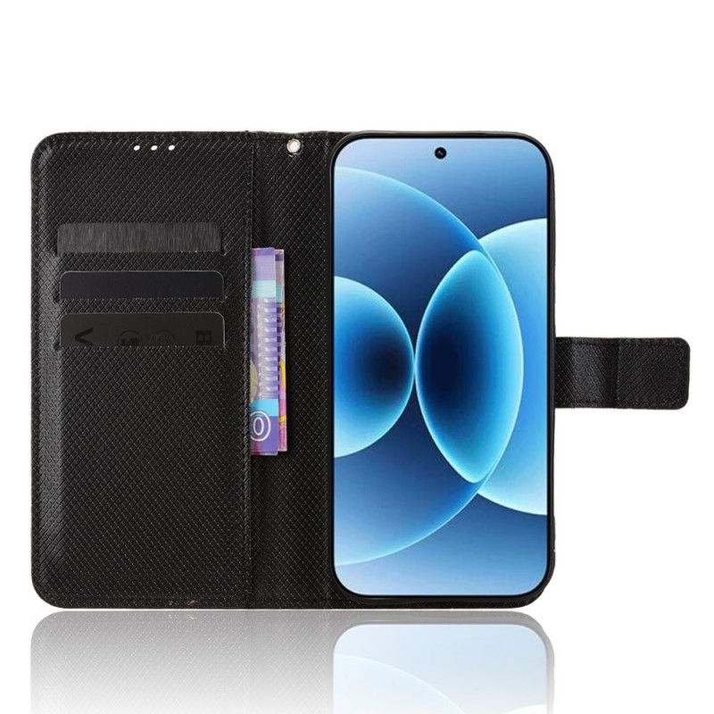 Folio Deksel Til Xiaomi 17 Teksturert Kunstlær