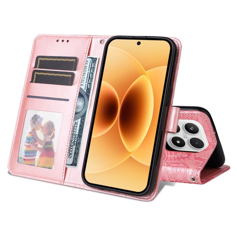 Folio Deksel Xiaomi 17 Fantastisk Mandala Beskyttelse Deksel