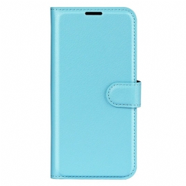 Folio Deksel Xiaomi 17 Klassisk Litchi-imitasjonsskinn