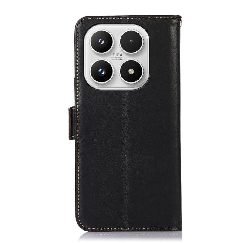 Folio Deksel Xiaomi 17 Rfid-beskyttet Skinn