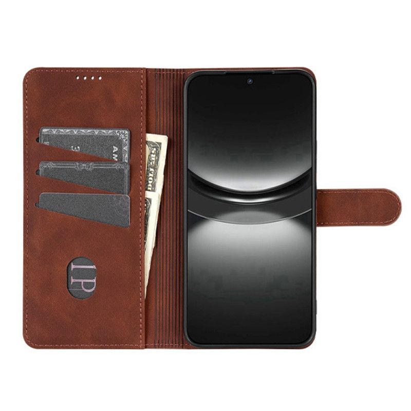 Folio Deksel Xiaomi 17 Semsket Skinn-effekt Azns