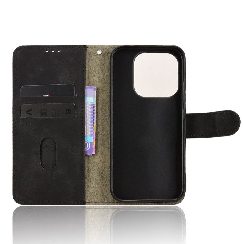 Folio Deksel Xiaomi 17 Semsket Skinneffekt Beskyttelse Deksel