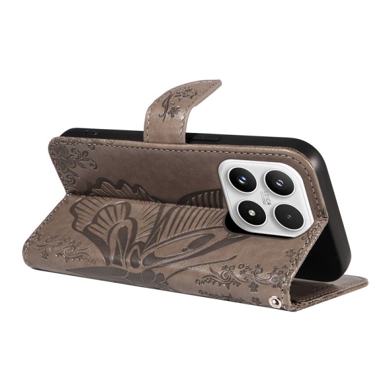 Folio Deksel Xiaomi 17 Sommerfugldesign