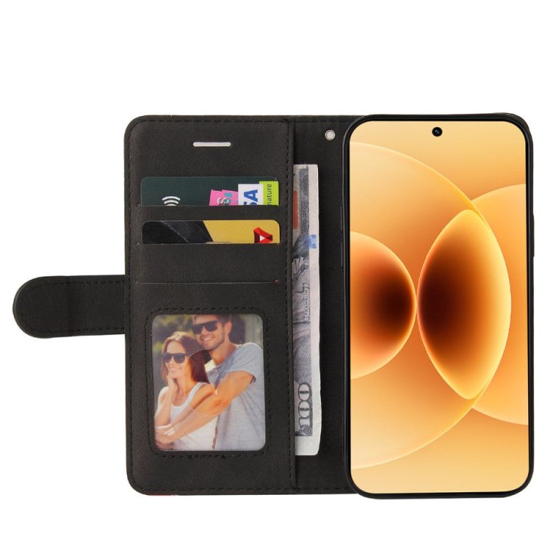 Folio Deksel Xiaomi 17 Tofarget Bølgete