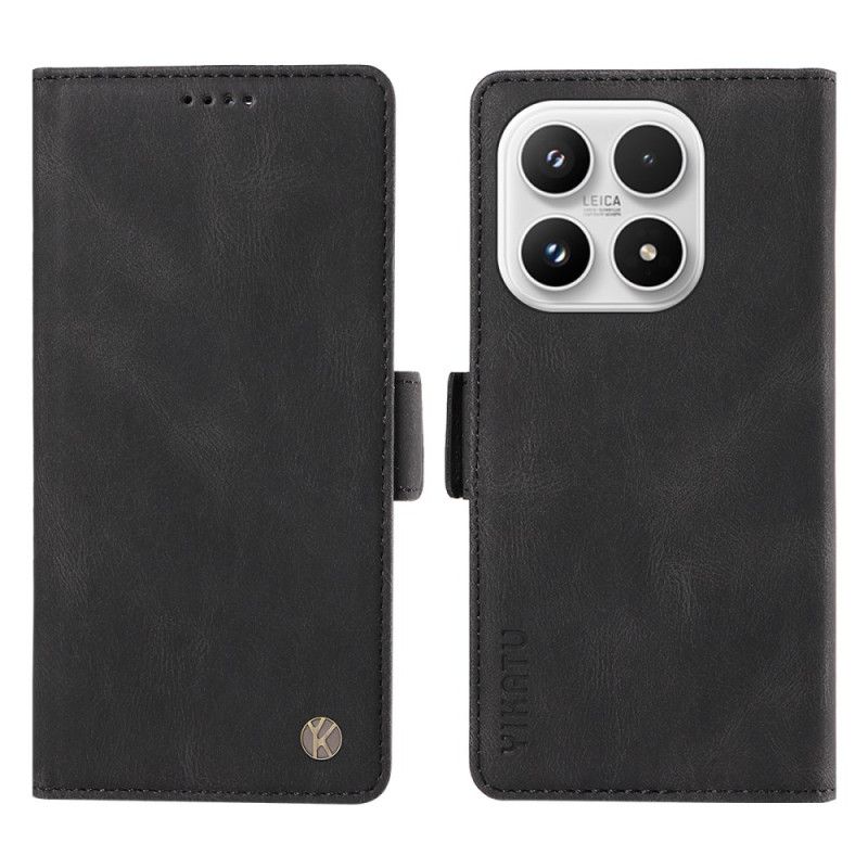 Folio Deksel Xiaomi 17 Yikatu Semsket Skinn-effekt Beskyttelse Deksel