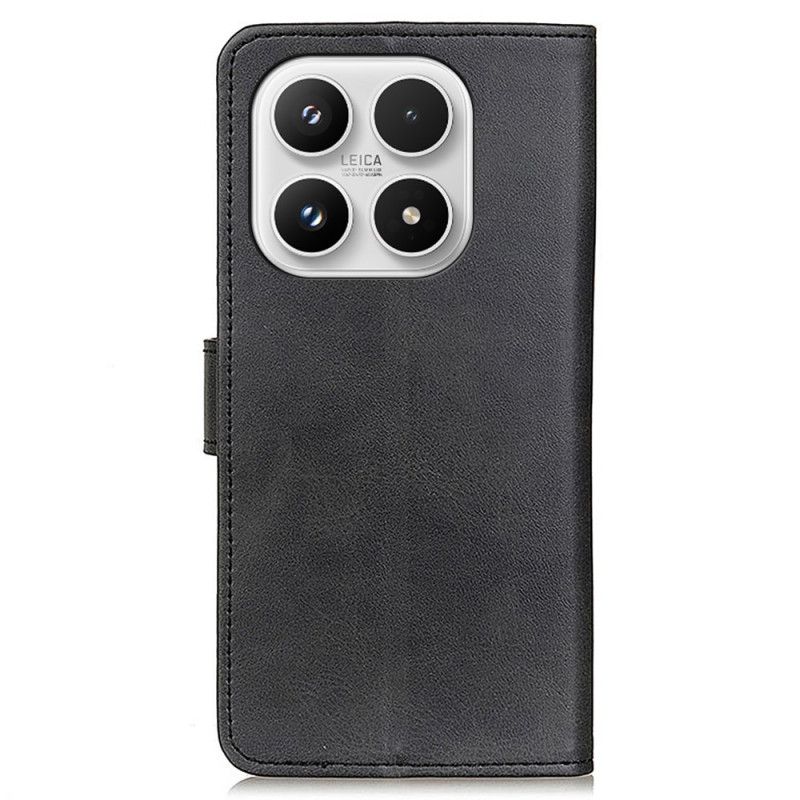 Lærdeksel Folio Deksel Xiaomi 17 Matt Kunstskinn