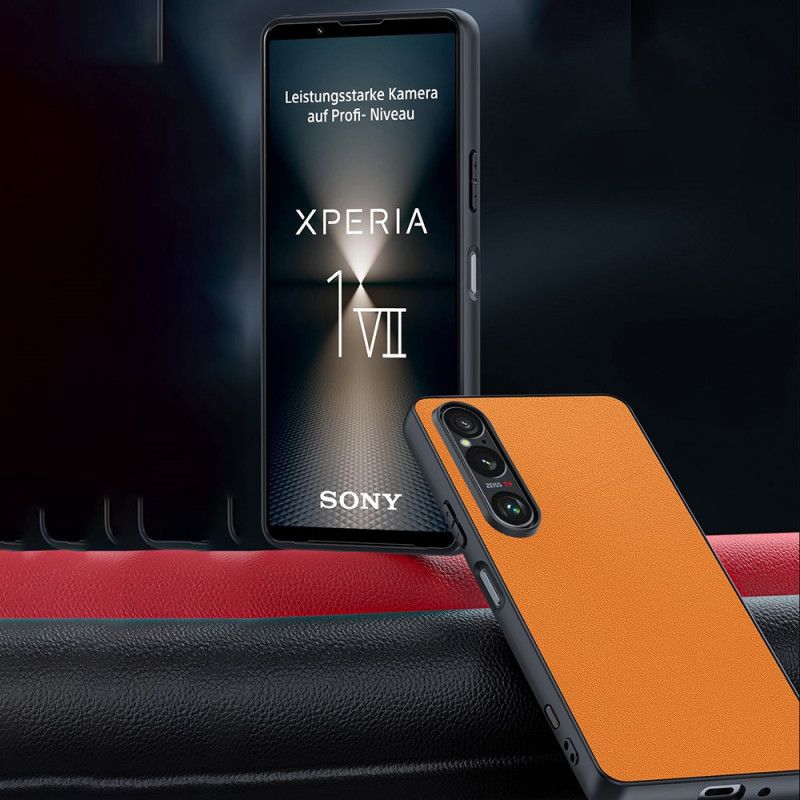 Deksel Sony Xperia 1 Vii Læreffekt Beskyttelse Deksel