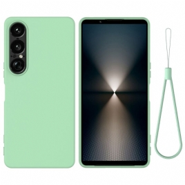 Deksel Sony Xperia 1 Vii Silikon Med Snor Beskyttelse Deksel