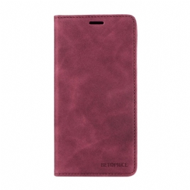 Folio Deksel Lær Sony Xperia 1 Vii Betopnice