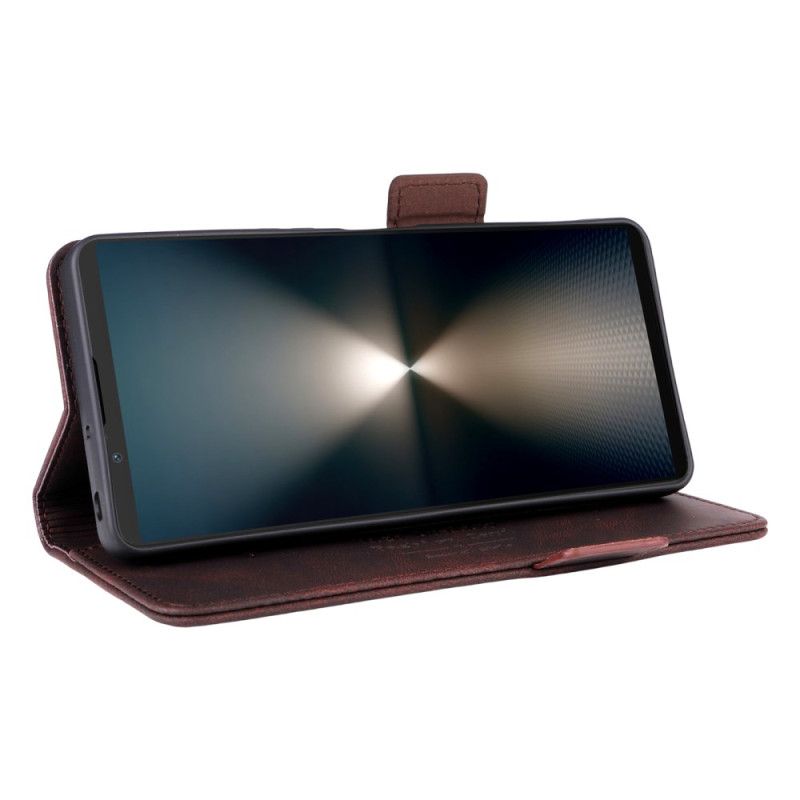 Folio Deksel Sony Xperia 1 Vii Retro Beskyttelse Deksel