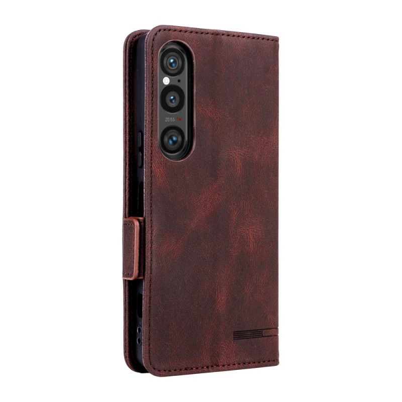Folio Deksel Sony Xperia 1 Vii Retro Beskyttelse Deksel